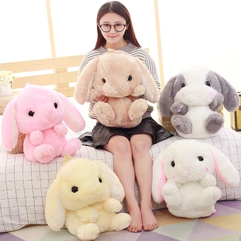 

Super Cute Rabbit Soft Backpack Plush Toy Children's Holiday Gift Christmas Gift Casual Student Cartoon Bag 2020