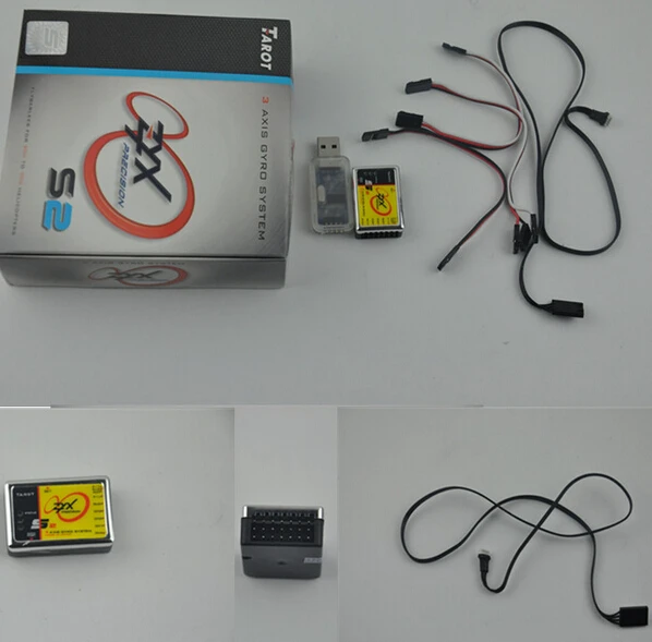 Трехосевая Гироскопическая система Tarot ZYX23 ZYX-S2 Flybarless для Trex 450 500 550 600 3G FBL RC