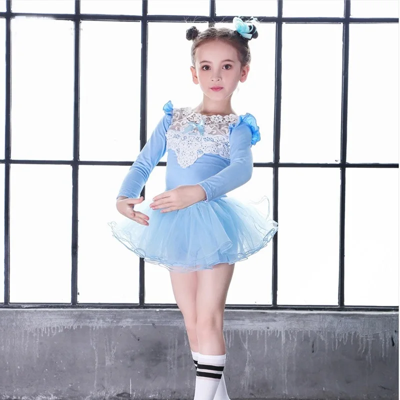Гимнастическое трико для девочек Детское трико гимнастическое платье Детские Балетные платья для девочек DD1452 S