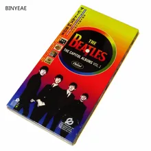 2018 Correu a Venda Direta de Avril Lavigne Pvc Saco Duro Binyeae-beatles Álbuns de Capitol-Vol 1-Japonês Edição Box Set Com Obi