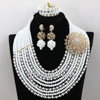 

Unique Fashion Beads Set Best Sale Bridal Jewelry Sets New Design Free Shipping ABW177