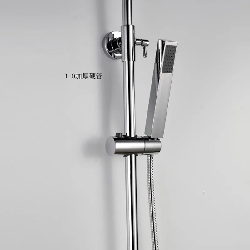 BAKALA хромированные ABS ручные лейки для душа ручной душ для ванной комнаты ручная Лейка для душа квадратная ручная Лейка хромированная отделка