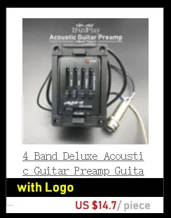 Acoustic Guitar Preamp LC-5 5 Band EQ Equalizer Pickup Tuner LCD with Micro Phone Guitar Pickup for Acoustic Guitar Guitar Parts