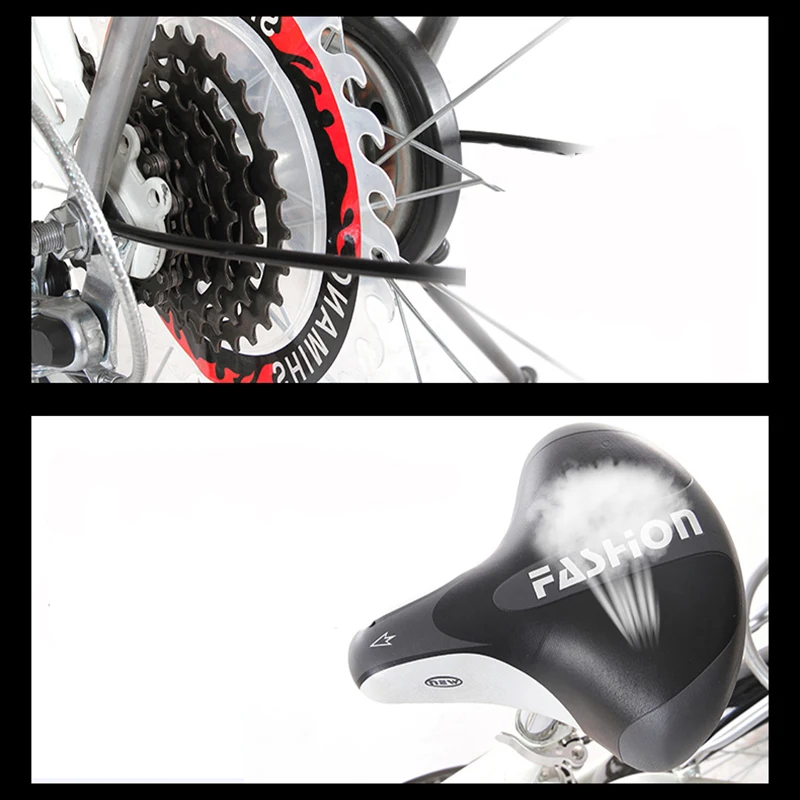 Top 20-inch Variable Speed Folding Shock Absorbing Adult Male and Female Students Extreme Edition Bike 5