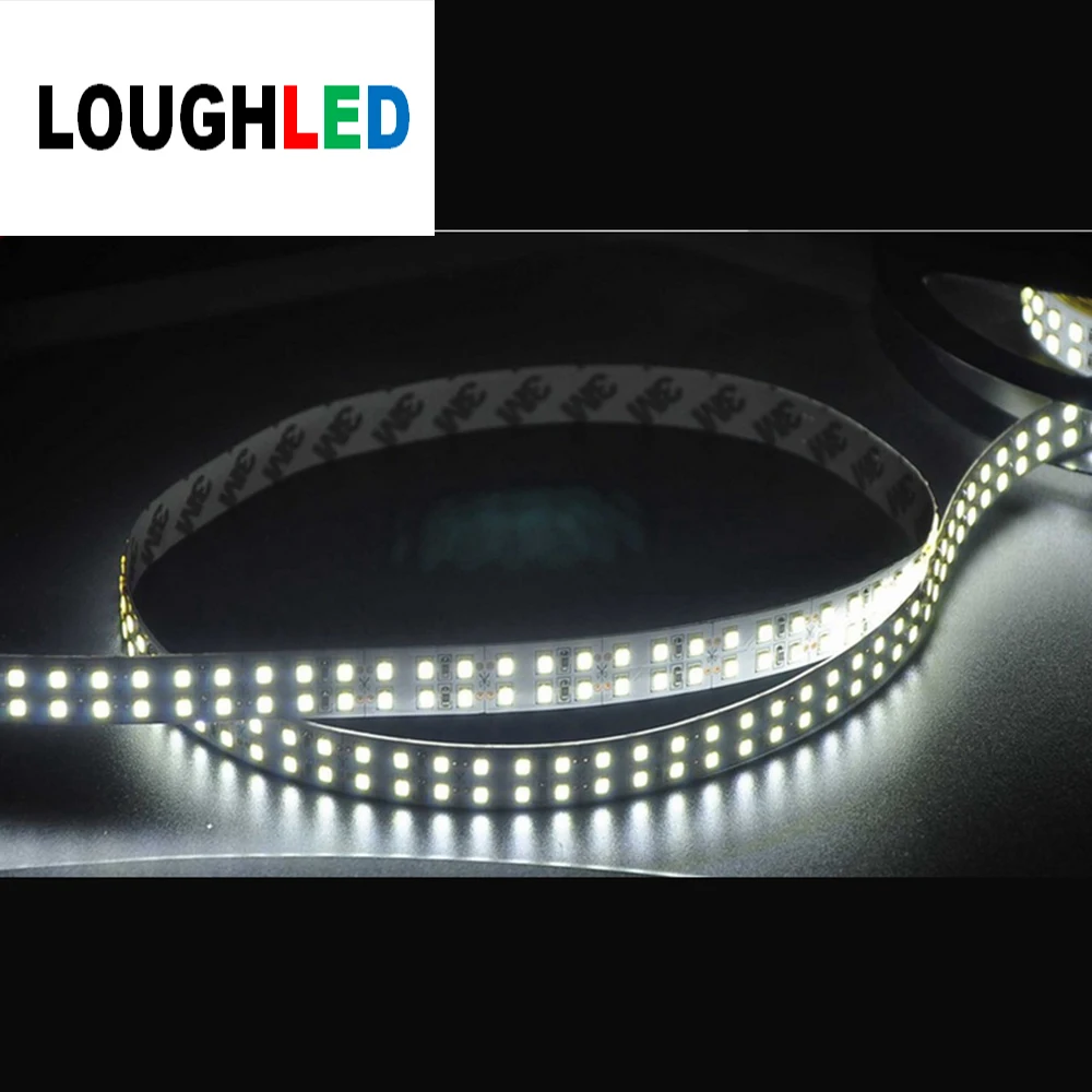 Buy Double lines SMD2835 Flexible LED Strip DC12V
