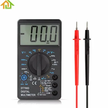 

DC AC Voltage Diode Freguency Multitester DT700D LCD Digital Multimeter