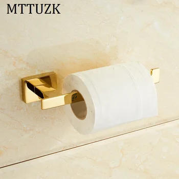 

MTTUZK chrome/golden Stainless steel paper towel rack bathroom paper holder roll Holder tissue holder toilet accessories