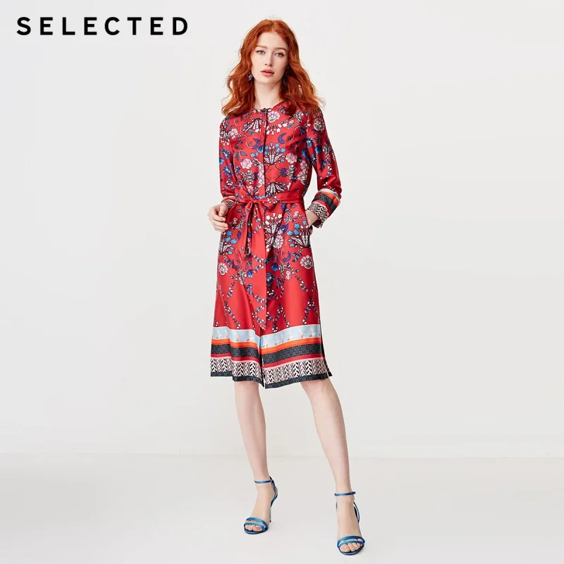 

SELECTED Chiffon Shirt Dress S|41912J507