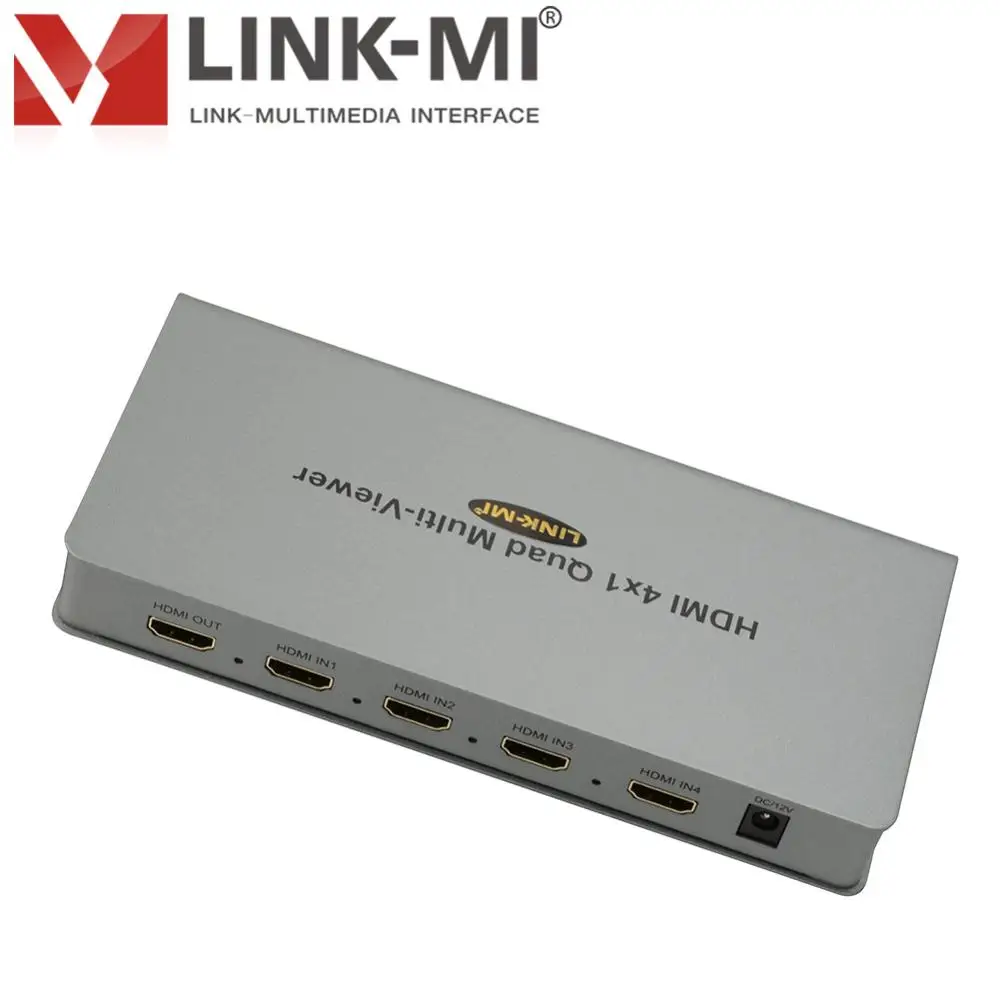 Linkmi S41f Hdmi 4x1 Quad Multi Viewer Color Processor 4 Channels