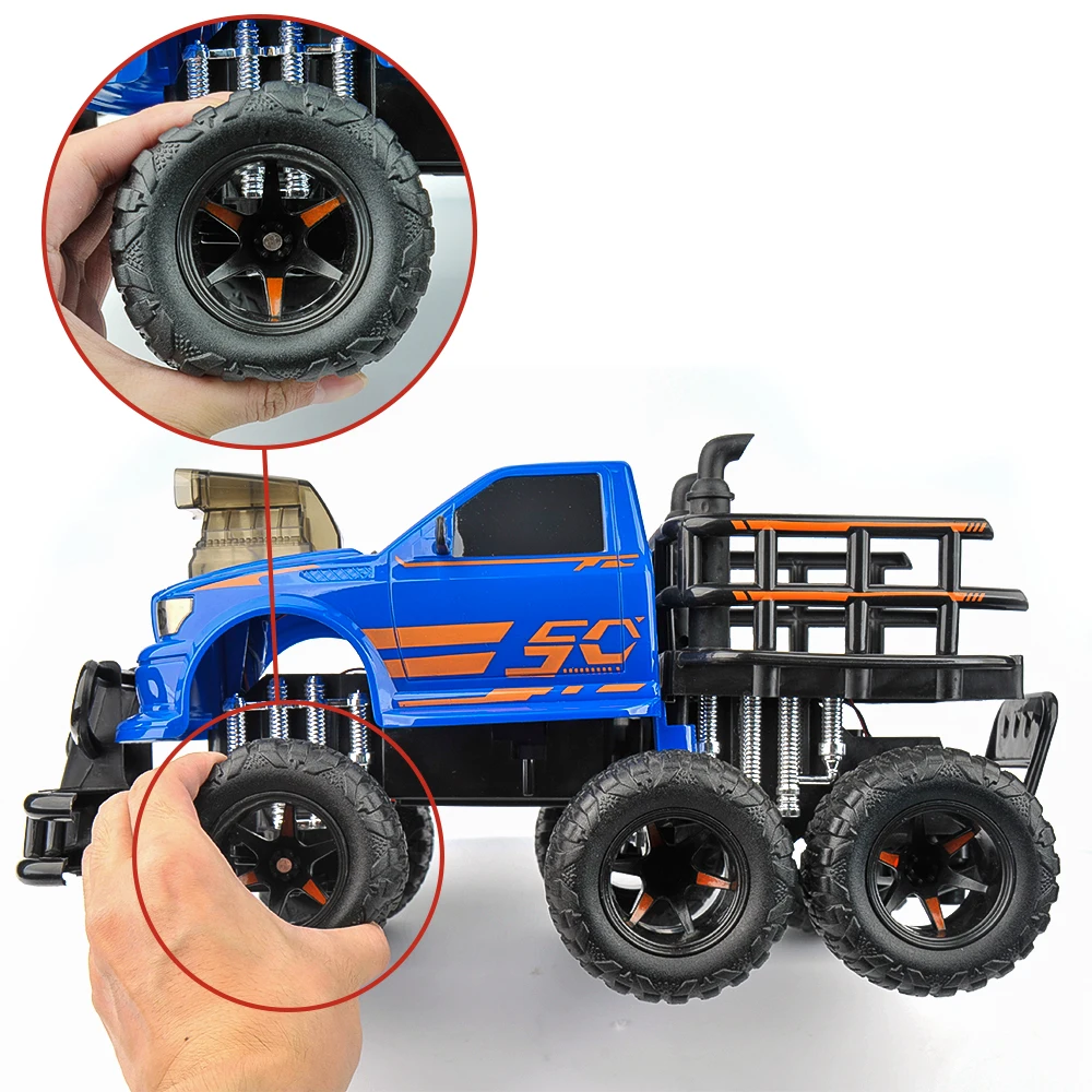 RC автомобиль 6 колесный 2 4 GHz рок сканеры ралли скалолазание Rc пульт