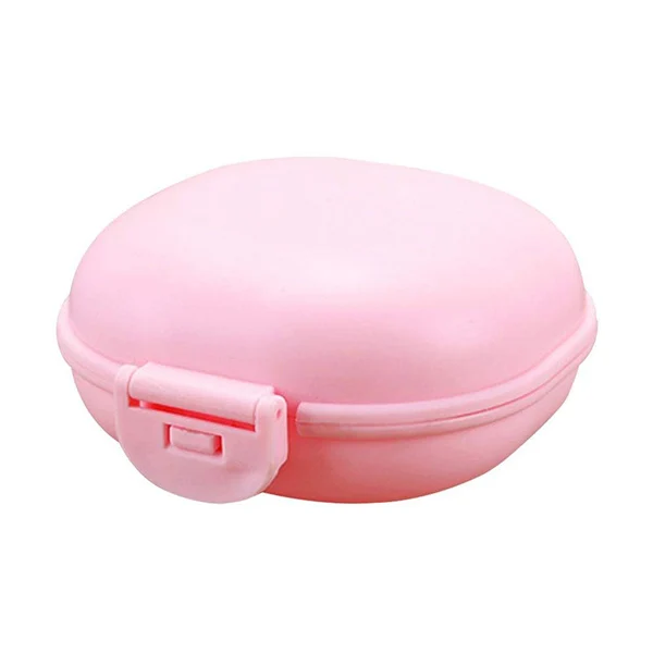 Pink Промо-акция! Держатель для мыла, Нетоксичная мыльница для дома на открытом воздухе, Походов, Кемпинга, тренажерного зала - Цвет: Pink