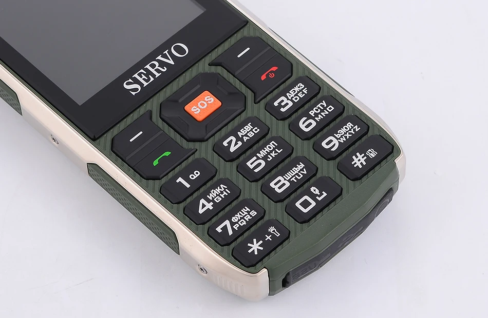 SERVO H8, кнопочный мобильный телефон, 2,8 дюймов, 4 sim-карты, 4 режима ожидания, Bluetooth, фонарик, GPRS, 3000 мА/ч, внешний аккумулятор, мобильные телефоны на русском языке