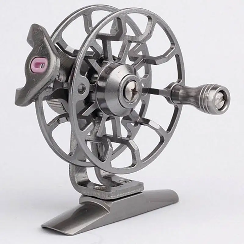 

Fishing Reel Alloy Aluminium Silver Colour Weight About 50g (for L50) Right Hand Type Model L50 or G65 1pc