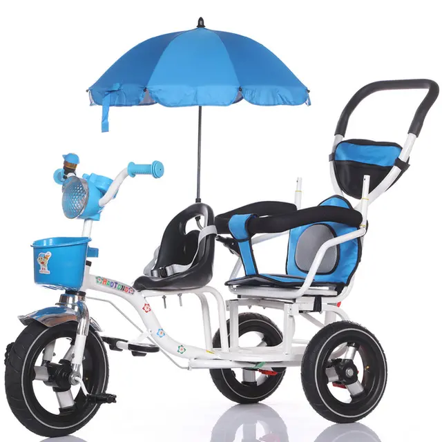 twin tricycle baby trike