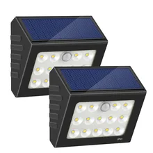 BEECOSTAR 2 шт./лот дизайн солнечной энергии светодиодный настенный светильник открытый настенный светильник Звездочка светильник с батареей 1200 мАч