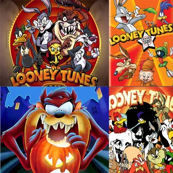 

Looney Tunes Poster Clear Image Wall Stickers Home Decoration Good Quality Prints White Coated Paper home art Brand