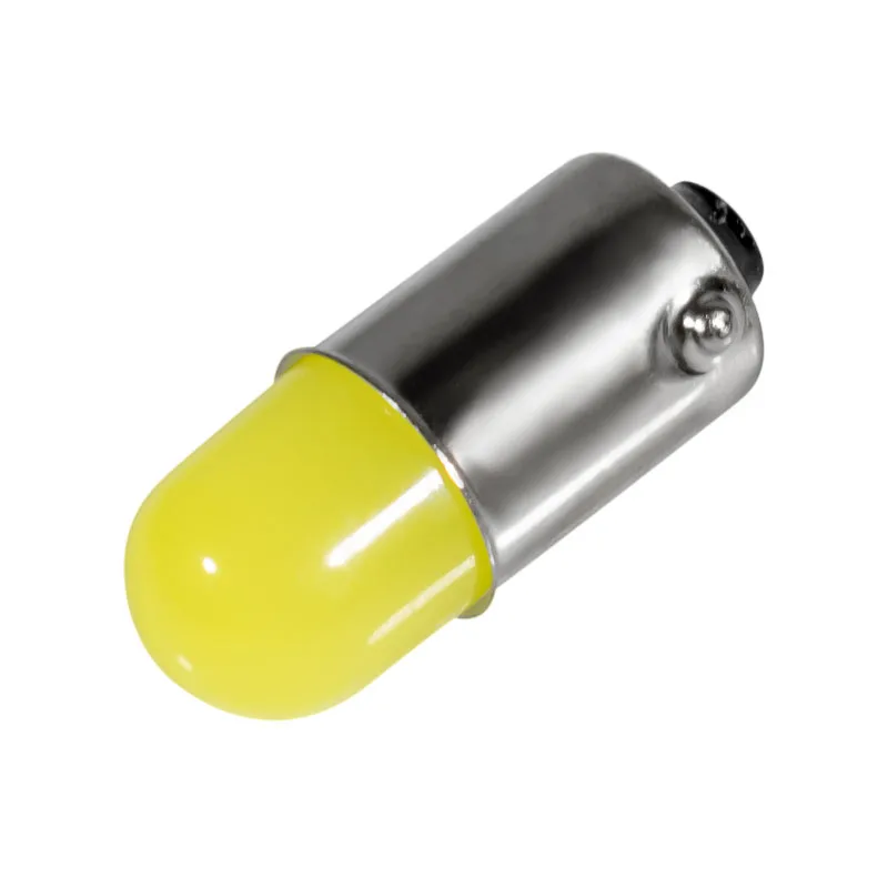 10 шт. T11 363 BA9S удара круглая 3D Led T4W 1 SMD номерного знака автомобиля светильник