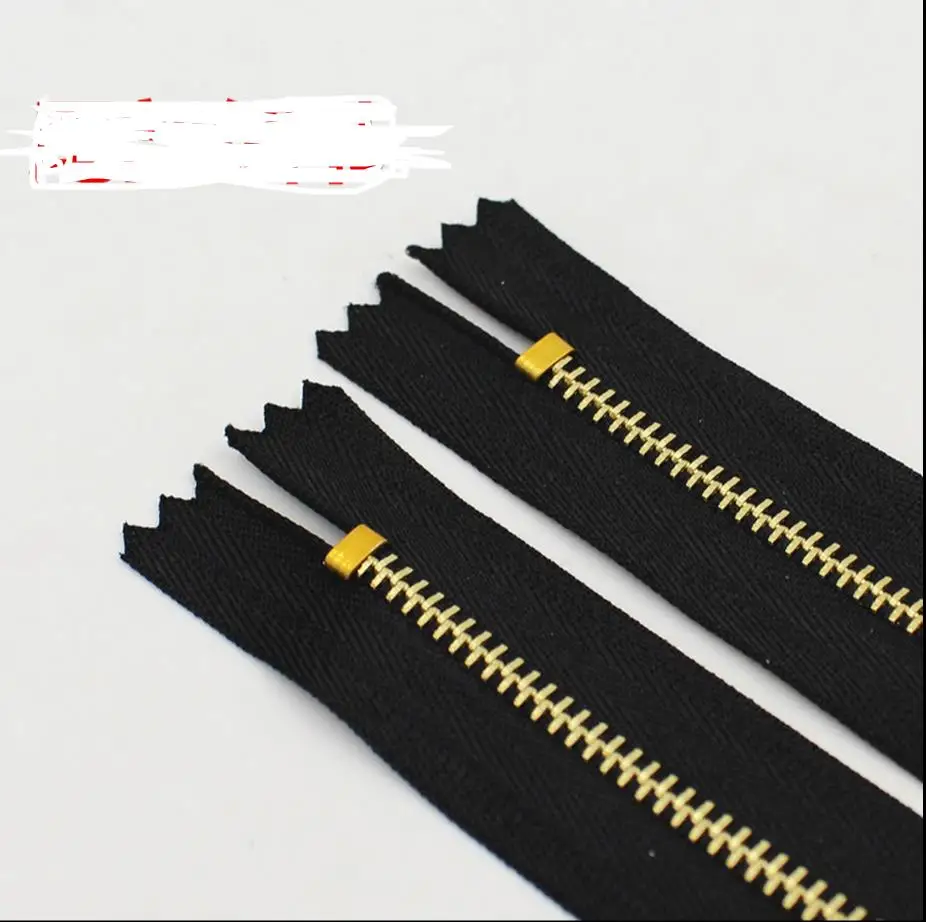 

No. 3 copper zipper jeans/casual pants zipper 8 10 12 13 15 18 to 20 cm Men's and women's clothing