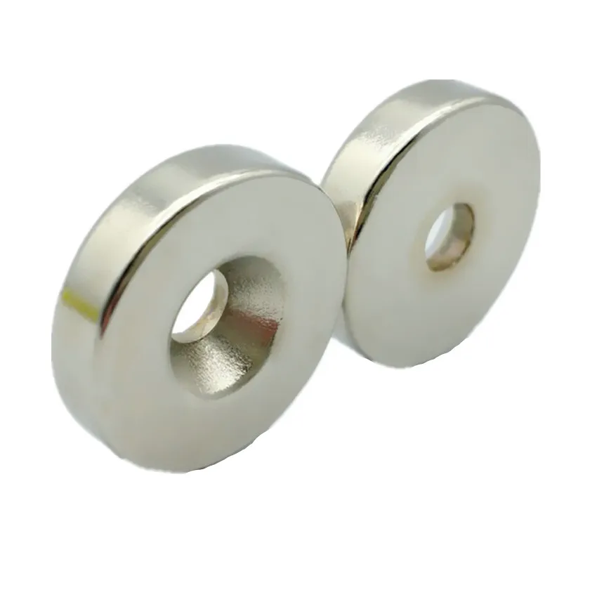 NdFeB Countersunk about Dia. 25x6 mm thick M6 Screw Countersunk