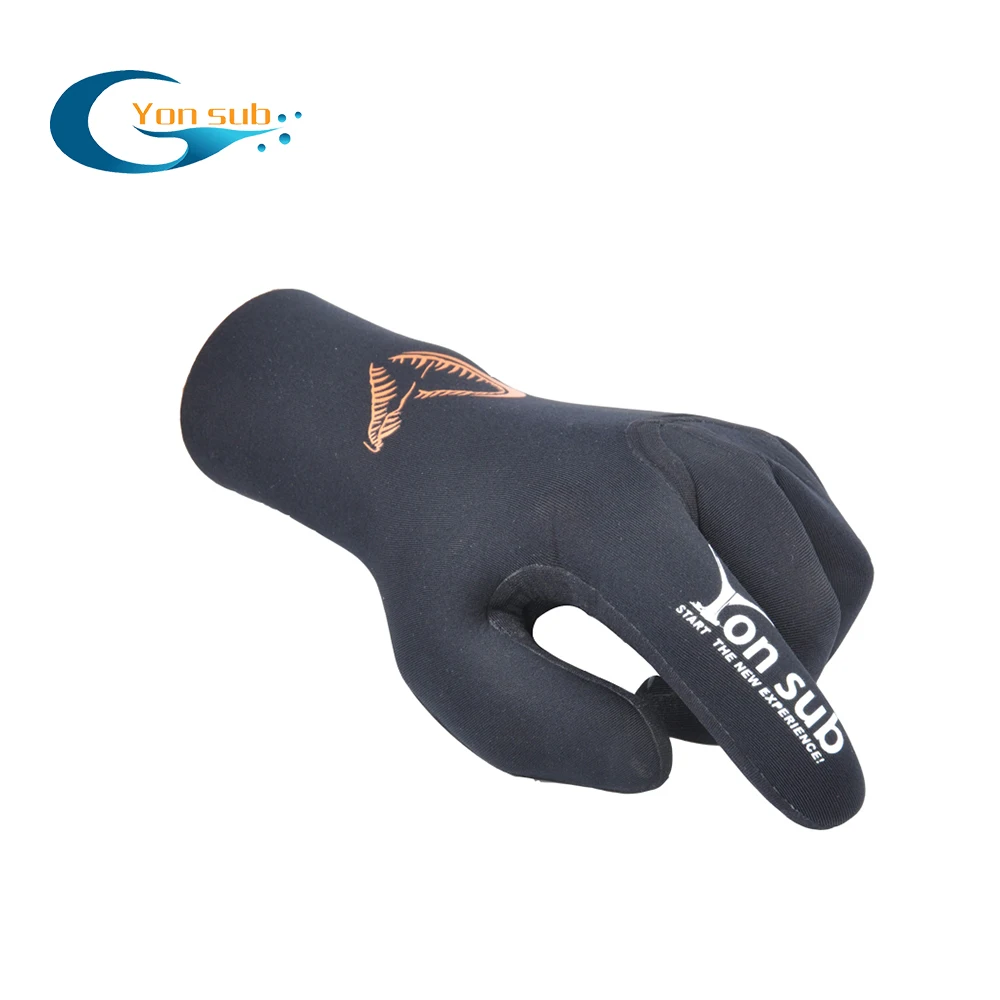 YONSUB Дайвинг водонепроницаемый супер стрейч-перчатки 3 мм неопреновое снаряжение для дайвинга плавание Подводное плавание перчатки для
