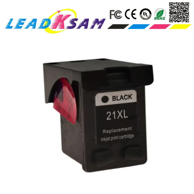 21XL Black 21 22 чернильный картридж для замены совместимый для hp21 21xl 22xl Deskjet F2180 F2200 F2280 F4180 F300 F380 380 D2300 - Цвет: 21XL Black