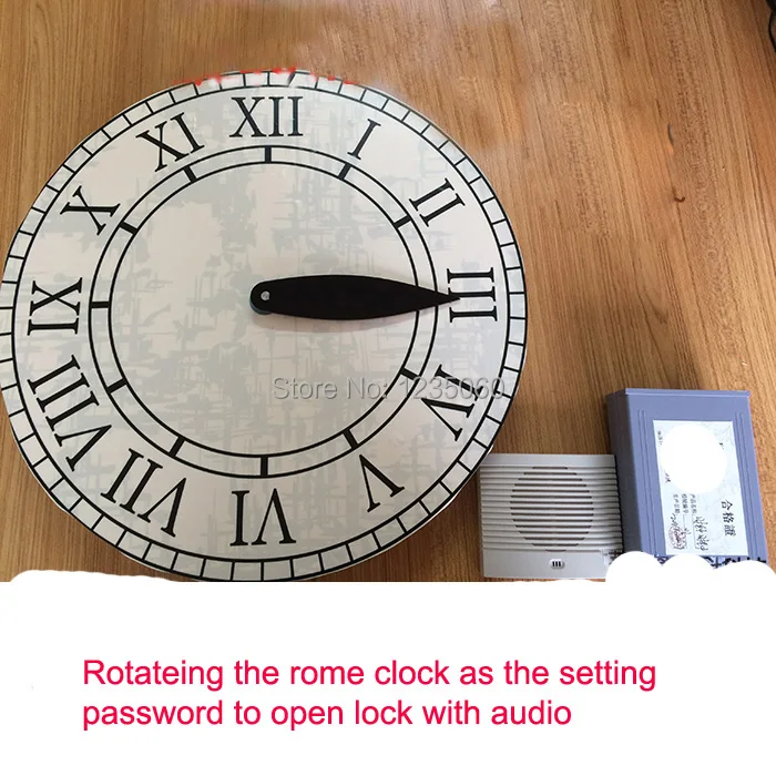 rotating clock prop 