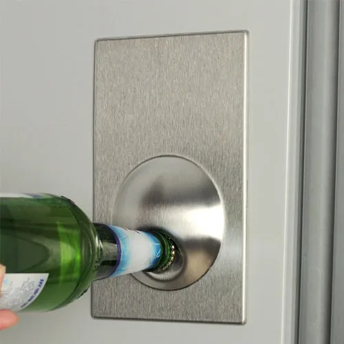 Холодильник сильный магнит нержавеющая сталь легко открывалка для бутылок пива