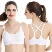 Профессиональные сексуальные Для женщин спортивный бюстгальтер Йога бюстгальтер Стрейч Спортивное Бюстгальтеры для женщин siere Push Up Бюстгальтеры для женщин Top Бесшовные Мягкий Бег