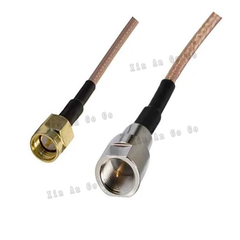 

Factory sales RF Coaxial cable FME to SMA connector FME male to SMA male Plug RG316 Pigtail cable 15cm free shipp