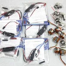 6 комплектов Platinum-30A-Pro 2-6S 30A регулятор скорости ESC+ A2212 1000KV бесщеточный двигатель для квадрокоптера