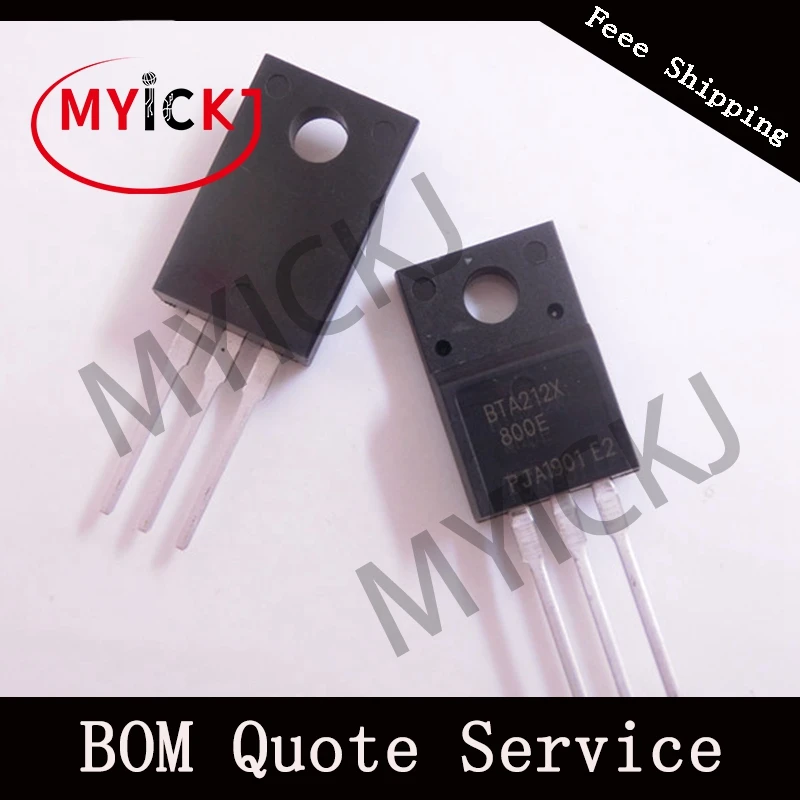 

5PCS BTA212X-800E BTA212X-800E NXP/PH IC-CHIP TO-220F