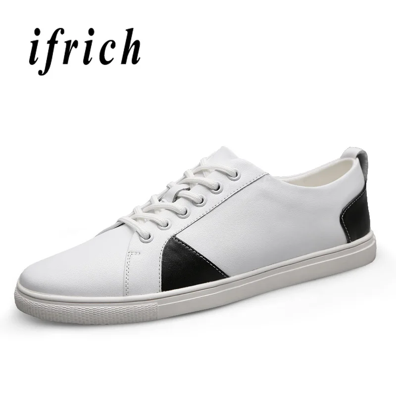 Walking Sport Shoes Mens White Black Skateboard Sneakers Male Comfortable Skateboarding Shoes Man Anti-Slip Skate Shoes Men