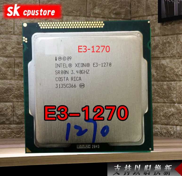 Intel Xeon e3 1270 E3 1270 E3 1270 3.4GHz LGA1155 8MB Quad Core CPU ...