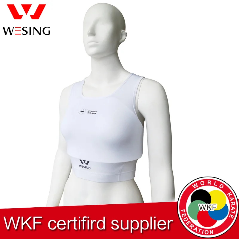free shipping wesing women karate chest guard female boxing chest