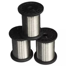 0.1mm hard condition Bright Smooth Surface 100 meters SS304 Stainless Steel Wire Spools