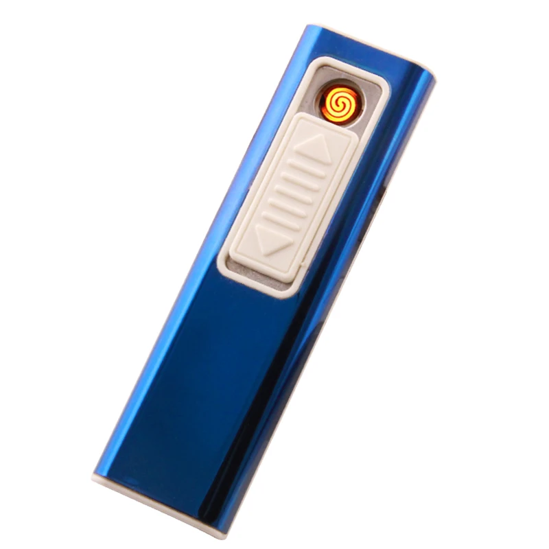 

P27 Yanzhen USB electronic charging cigarettes lighter advertising custom lighters Sanqiao a lot of lighters wholesale