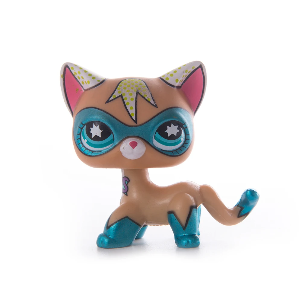 LPS Old Collection Pet Shop Toys - Short Hair Cat & Collie Dog Action Figures for Kids image 3