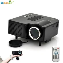 Venta superior! 2017 Popular HD 1080 P LED Mini Proyector Multimedia Cine Cine en Casa HDMI VGA USB SD de Alta calidad Mar27