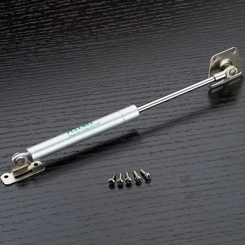 

1pc Force Support Furniture Strut 80N/100N/ bearing Hydraulic Lift Up Gas Spring Soft Open Furniture hinge