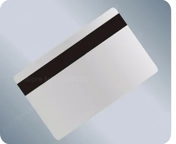 

Free shipping by DHL 500pcs/lot printable Blank Plastic Hico magnetic stripe Card