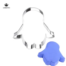 Креативные формочки для печенья в виде животных, формочки для помадки, инструмент для украшения печенья, металлическое Рождественское украшение, инструменты для выпечки