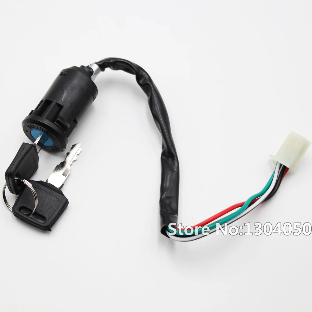 4 Wire Ignition Key Switch For 49cc 50cc 70cc 90cc 100cc 110cc Chinese ATV Quad SUNL ATV quad Go Kart TAOTAO new-in Motorbike Ingition from Automobiles ...
