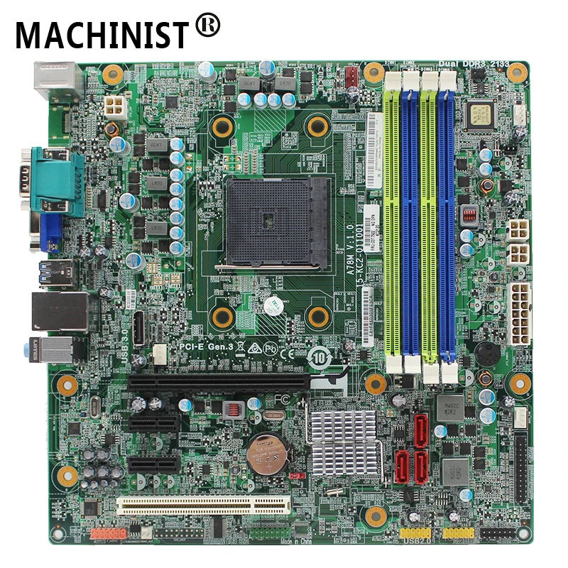 Материнская плата MB FM2 FM2+ 15-KC2-011001 03T7502 1,0 для lenovo Thinkcentre M79 A78M V: полностью протестирована