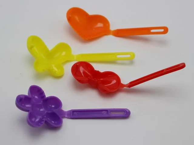 100 Mixed Color Assorted Plastic Mini Hair Pin Clamp Clip Bows 22X16mm DIY Craft