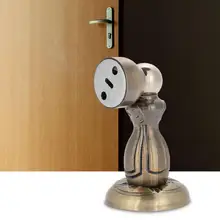 Stainless Steel Electroplating Door Stop Magnetic Door Stopper / Door Catch Holder Wall Protectorfor For Home tope puerta stainless steel door stopper thickened magnetic door stop noiseless doormagnet door holder deurstopper ferma porta tope puerta