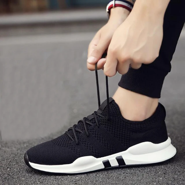 QICIUS  Breathable Men Shoes Sneakers Men's Vulcanize Shoes Vulcan Shoes Air Mesh Summer Shoes Leisure zapatos hombre Q0094