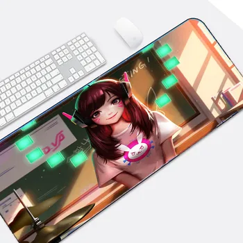 

Congsipad The Cute Girls Anime Game Mousepad Large Mice Mat Tablemats Locked Edge for CSGO DOTA LOL Gamer Gaming Mouse Pad
