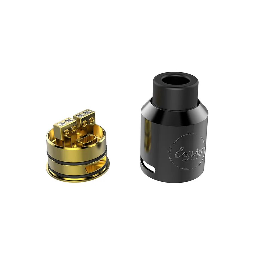 Оригинальный coilart Mage RDA Tank 24 мм E Cig Atomizer к позолоченная колода катушка арт