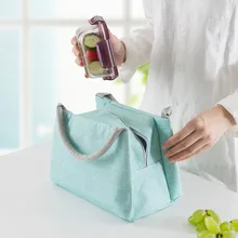 Женские непромокаемые сумка для еды с теплоизоляцией коробка Портативный Bento сумка для работы выходные Пикник сумка для хранения продуктов студент кулер пакет