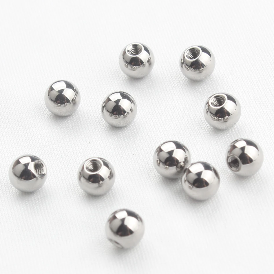 

16G 14G Titanium G23 Balls Replacement Body Jewelry Barbell Nipple Lip Pircings Eyebrow Rings